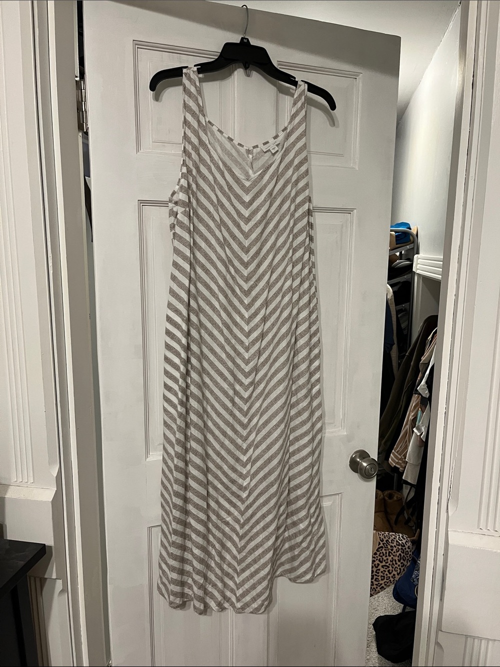J Jill linen maxi dress